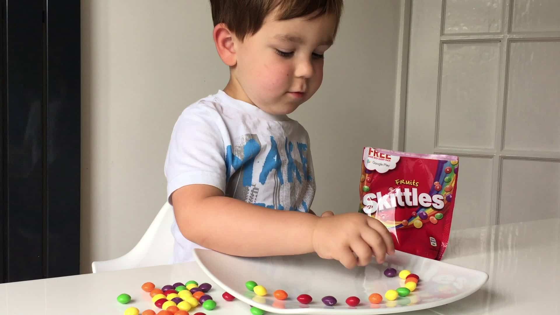 skittles science experiment