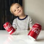 Science Experiment with Cans