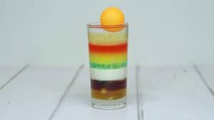8 layer density column