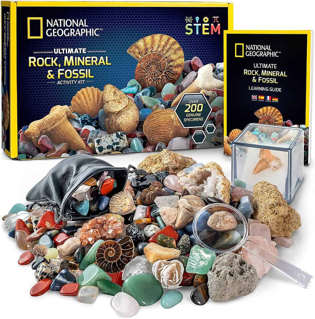 National Geographic Rocks Fossils Kit